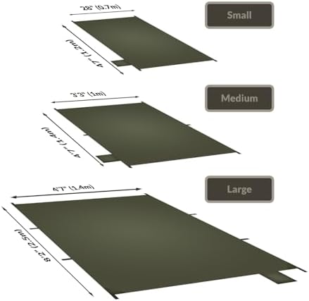 Onewind Tent Footprint, 4000mm Waterproof Rate PU Coating, 98" *55" Ultralight Camping Tarp Tent Floor Ground Sheet with Carry Bag for Backpacking, Hiking, Camping, Picnic, Ground
