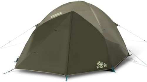 Kelty Daydreamer 4P + 6P Camping Tent, Blackout Fabric, Interior Light Diffusing Gear Loft, Standing Height, PFAS Free