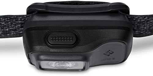 BLACK DIAMOND Astro 300-R Rechargeable LED Headlamp, Dimmable IPX4 Rainproof Headlamp for Camping, Hiking, Running, Work, Travel, Graphite