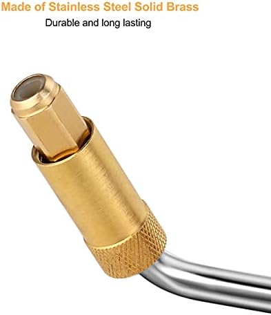 GASLAND Gas Stove Regulator, Replacement Parts for Coleman Portable Propane Stoves with Gas Pressure Issues, Camping Stove Connector Fitting for 1 LB Propane Fuel Cylinder