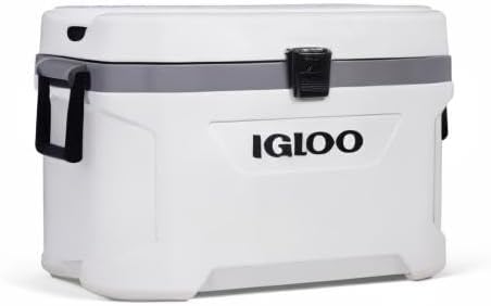 Igloo 54 Qt Marine Ultra Cooler, White