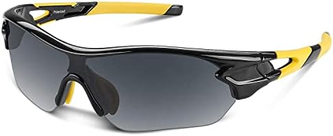 BEACOOL Polarized Sports Sunglasses for Men Women Youth Baseball Cycling Running Driving Fishing Golf Motorcycle TAC Glasses