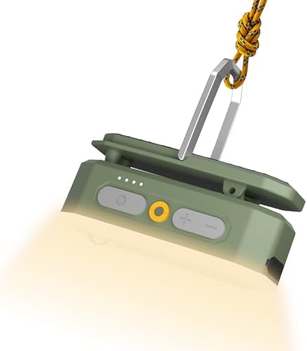 BougeRV Movable Area Light, Rechargeable Camping Lantern, 3200mAh Portable Camping Light, IP65 Waterproof, Camp Lamp for Tent, Power Outages, Emergency, Outdoor