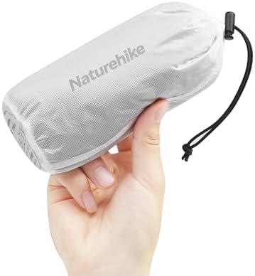 Naturehike 4.5oz Ultralight Washable Sleeping Bag Liner, Lightweight Adult Sleep Sack & Travel Sheets for Backpacking, Hotel, Camping, Hostels, ZY20