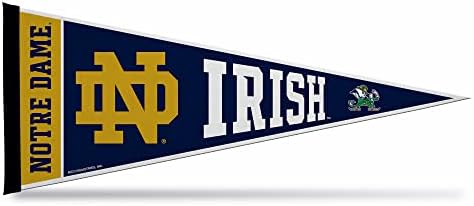 Rico Industries NCAA Exclusive 12" x 30" Felt Wall Décor Pennant - Great for Home/Bed Room/Man Cave Décor