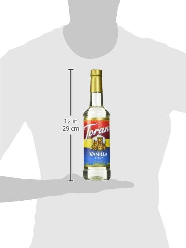 Torani Vanilla Flavored Drink Syrup, 25.4 fl oz, 4 Pack