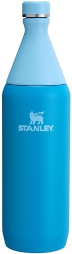 STANLEY All Day Slim Bottle 20-34 OZ | Twist off Lid with Leakproof Seal | Slim Design for Travel & Gym | Insulated Stainless Steel | BPA-Free