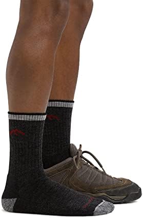 Darn Tough Hiker Midweight Micro Crew Sock with Cushion, Mens Socks for Hiking and Camping, Boot Socks