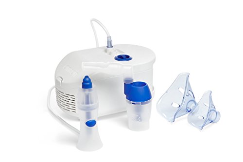 OMRON C102 Total 2-in-1 Nebuliser with Nasal Shower - Comprehensive Respiratory Treatment Device for Both Adults and Children, Effective for Managing Respiratory Conditions