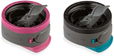 Contigo Cortland Chill 2.0 Vacuum-Insulated Stainless Steel Water Bottle, Spill-Proof Lid, Preserves Temperature for Hours, 24oz 2-Pack, Juniper & Dragonfruit, Ideal for Travel and Daily Use