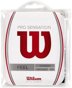 WILSON Pro Sensation Overgrip (30-Pack), Black