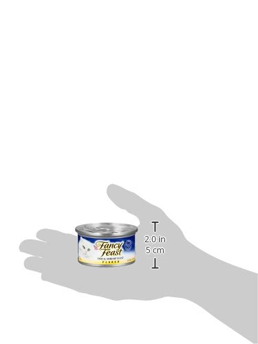 Purina Fancy Feast Wet Cat Food Flaked Fish & Shrimp Feast (24) 3 oz. Cans