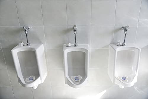 Urinal Screen Deodorizer (24 Pack) with Urinal Cakes Ocean Breeze Scent, Anti-Splash Urinal Deodorizer