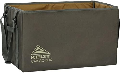 Kelty CAR-GO-Box – Camping, Tailgating, Travel Organization Kit for Trucks, Vans, SUVs, Cars – Color Coded Packing Cubes, Rugged Fabric, 45L
