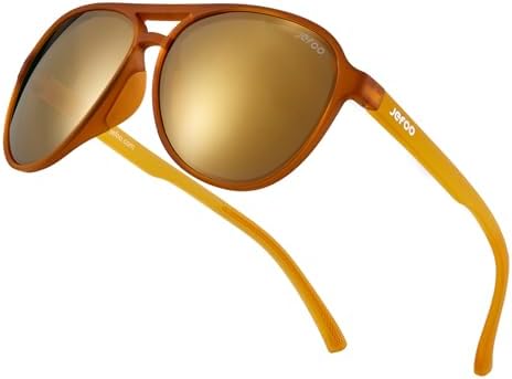 Polarized Aviator Sunglasses for Women Men Retro Trendy Sports Sunglasses for Outdoor UV400 Protection
