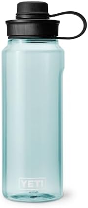 YETI Yonder Water Bottle with Yonder Tether Cap, Lightweight, Leakproof and BPA-Free