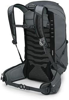 Osprey Talon 26L Men's Lightweight Hiking Backpack with Hipbelt, Phantom Grey/Dark Charcoal