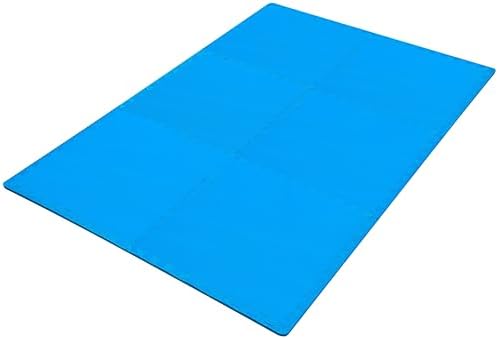 BalanceFrom Puzzle Exercise Mat with EVA Foam Interlocking Tiles for MMA, Exercise, Gymnastics and Home Gym Protective Flooring, Multiple Sizes and Colors