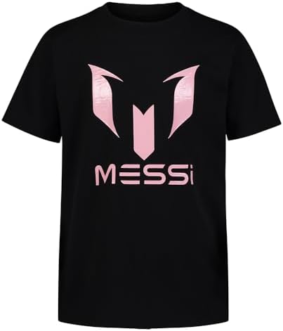 Boys' Lifestyle Short Sleeve T-Shirt, Slim-fit Logo Tee, Cotton Blend Fabric