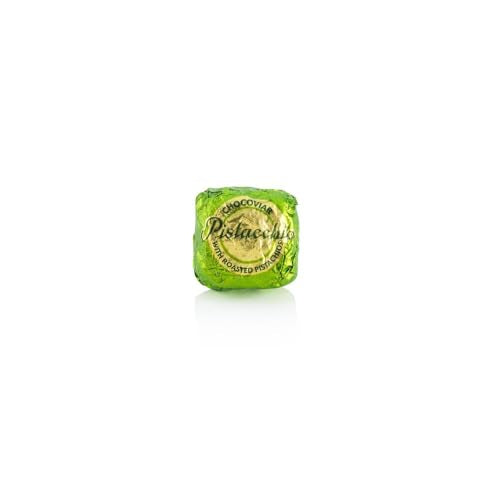 Venchi - Chocoviar Pistachio Chocolates, Pistachio Flavor with Dark Chocolate, Chocolate Candy Bulk, Gluten-Free, 2.2 lb Bag