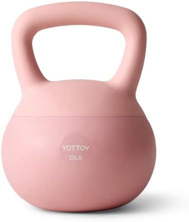 YOTTOY Soft Kettlebell,Kettlebell Anti-Slip Grip Weight for Home Workouts, Kettlebells Set Strength and Safety Guaranteed