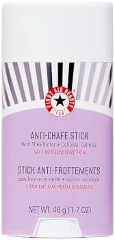 First Aid Beauty Anti Chafe Stick with Shea Butter + Colloidal Oatmeal – Chafe Guard Keeps Skin Comfortable for 10K Steps