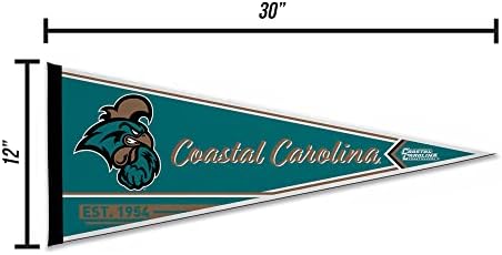 Rico Industries NCAA Classic 12" x 30" Felt Wall Décor Pennant - Great for Home/Bed Room/Man Cave Décor
