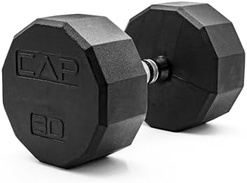 CAP Barbell Coated Hex Dumbbell Weight | Multiple Options