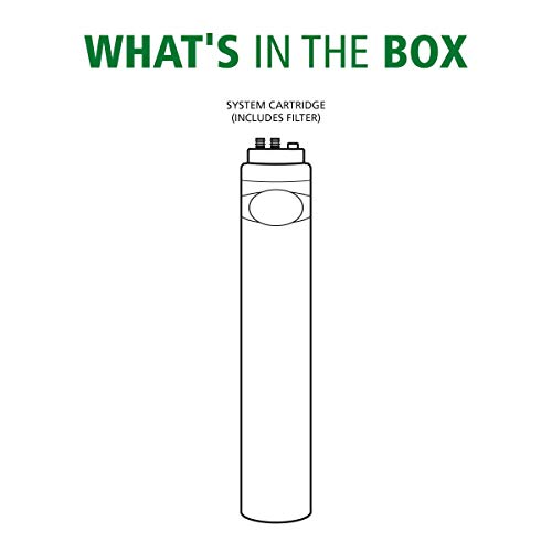 AO Smith Advanced Direct Connect Under Sink Replacement Filter for AO-MF-ADV System - Claryum Filtration Reduces Up To 99% of 78 Harmful Contaminants - AO-MF-ADV-R