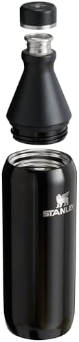STANLEY All Day Slim Bottle 20-34 OZ | Twist off Lid with Leakproof Seal | Slim Design for Travel & Gym | Insulated Stainless Steel | BPA-Free