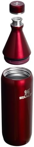 STANLEY All Day Slim Bottle 20-34 OZ | Twist off Lid with Leakproof Seal | Slim Design for Travel & Gym | Insulated Stainless Steel | BPA-Free
