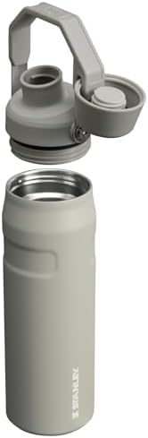 Stanley IceFlow Fast Flow Water Bottle | Angled Spout Lid | Lightweight & Leakproof for Travel & Sports | Insulated Stainless Steel | BPA-Free