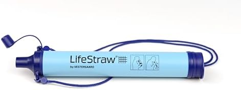 LifeStraw Personal Water Purifier for Hiking, Camping, Travel, and Emergency Preparedness