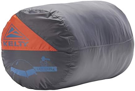 Kelty Late Start 2P - Lightweight Backpacking Tent with Quickcorners, Aluminum Pole Frame, Waterproof Polyester Fly, 2 Person Capacity