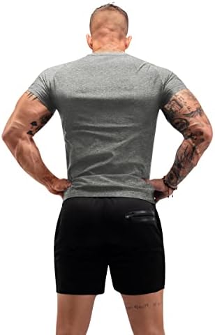 Sauna Shirt for Men Sweat Suit Compression T-Shirt Weight Loss Body Shaper Shirts for Workout Sports