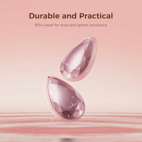 OCOOPA Women Rechargeable Hand Warmers 2 Pack, Portable, Stylish, Diamond-Shape Magnetic Electric Handwarmer, Reusable Pocket Heater, 2025 Tech Gifts for Christmas, Raynaud, Hiking, Camping, UT4 Rare