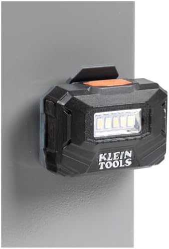 Klein Tools 56049 Rechargeable Headlamp / LED Lights, Adjustable Fabric Strap with Marker / Pencil Holder, 260 Lumens, for Work and Outdoors