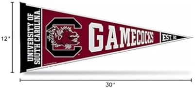 Rico Industries NCAA Exclusive 12" x 30" Felt Wall Décor Pennant - Great for Home/Bed Room/Man Cave Décor