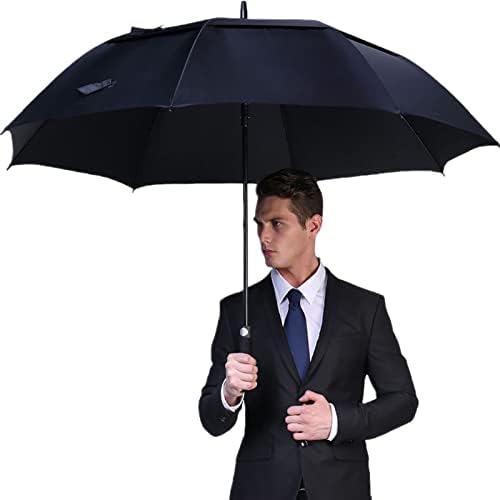 G4Free 47/54/62/68 Inch Automatic Open Golf Umbrella Oversize Extra Large Double Canopy Vented Windproof Waterproof Stick Umbrellas
