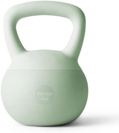YOTTOY Soft Kettlebell,Kettlebell Anti-Slip Grip Weight for Home Workouts, Kettlebells Set Strength and Safety Guaranteed