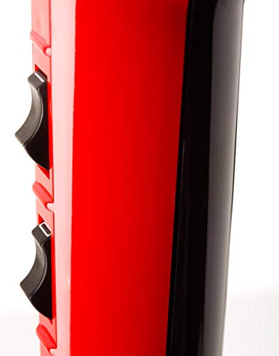 ELCHIM 2001 High Pressure Professional Hair Dryer - Red/Black , 1 Count (Pack of 1)