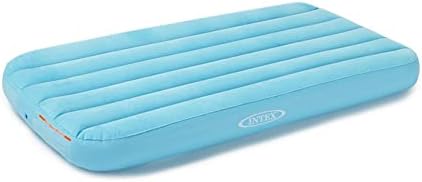 Intex 66803EP Cozy Kidz Inflatable Airbed: Fiber-Tech – Velvety Soft Surface – Carry Bag Included – Color May Vary – 34.5" x 62" x 7"
