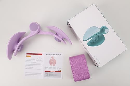 Thigh Master Hip Trainer Kegel Exerciser, Pelvic Floor Trainer, Kegel Trainer for Postpartum Rehabilitation, Trimmer Inner Thigh, Thigh Toner Workout