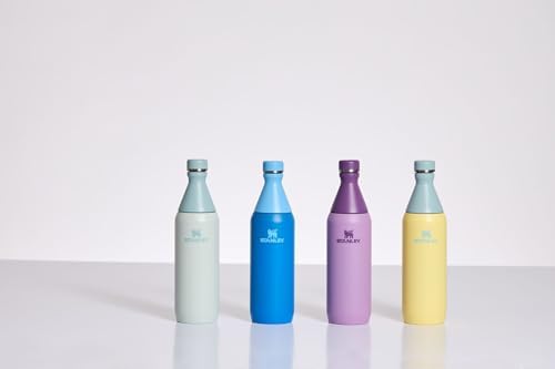 STANLEY All Day Slim Bottle 20-34 OZ | Twist off Lid with Leakproof Seal | Slim Design for Travel & Gym | Insulated Stainless Steel | BPA-Free