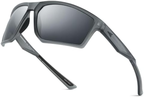 KastKing Osage Polarized Sport Sunglasses for Men and Women, Ideal for Driving Fishing Cycling Running, UV Protection
