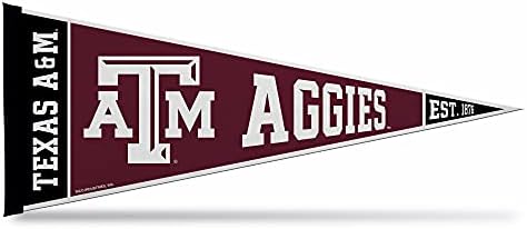 Rico Industries NCAA Exclusive 12" x 30" Felt Wall Décor Pennant - Great for Home/Bed Room/Man Cave Décor