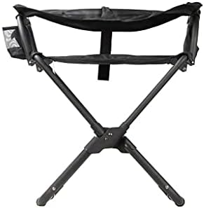 Front Runner Expander Camping Chair (Black Portable Outdoor Folding Chair).