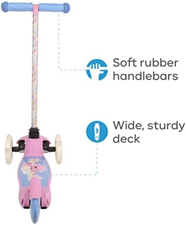Scooter for Kids Ages 3-5 - Extra Wide Deck & Light Up Wheels, Self Balancing Kids Toys for Boys & Girls, Choose Your Favorite Character