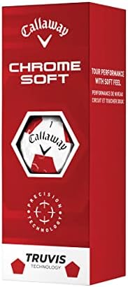 Callaway Golf 2022 Chrome Soft Golf Balls (True Track (Red/Blue)
