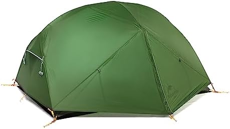 Naturehike Mongar 2 Person 3 Season Camping Tent Ultralight Backpacking Tent for Hiking Cycling